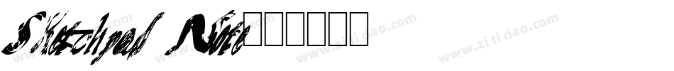 Sketchpad Note字体转换